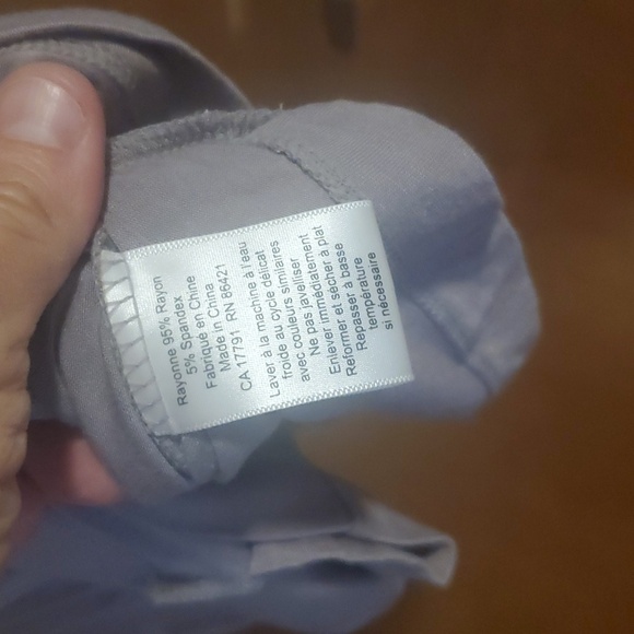 Pure & Simple Gray Sleeveless Summer Dress L NWOT - Picture 5 of 5